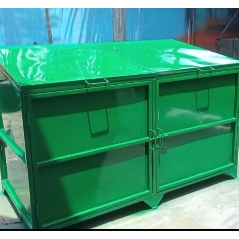 BAK SAMPAH 1500LITER CONTAINER BAK SAMPAH OUTDOOR