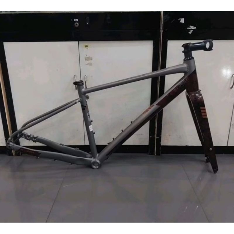 Frame Polygon BEND R5 Size S Original Frameset Sepeda Gravel