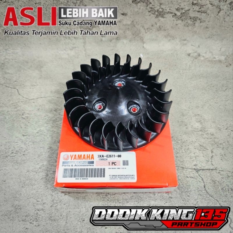 FAN KIPAS MESIN MAGNET MAHNET WARNA HITAM F1ZR FIZR FORCE1 ORIGINAL YAMAHA | 3XA-E2611-00