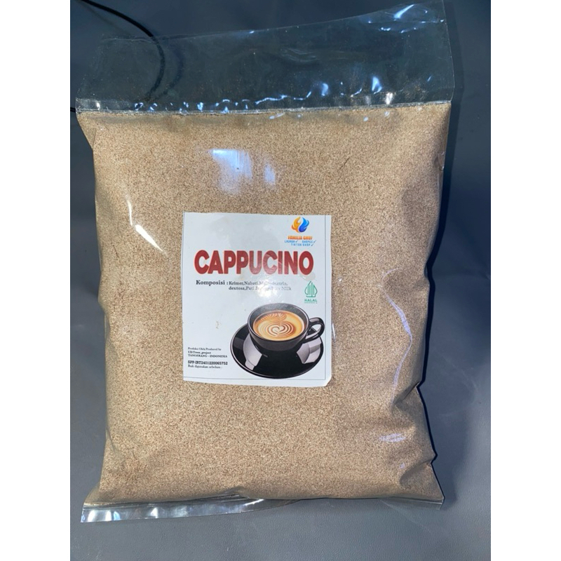 

Bubuk Minuman cappucino 1 Kg - CAPUCINO BUBUK KILOAN ISI 1 KG UNTUKES CAPCIN