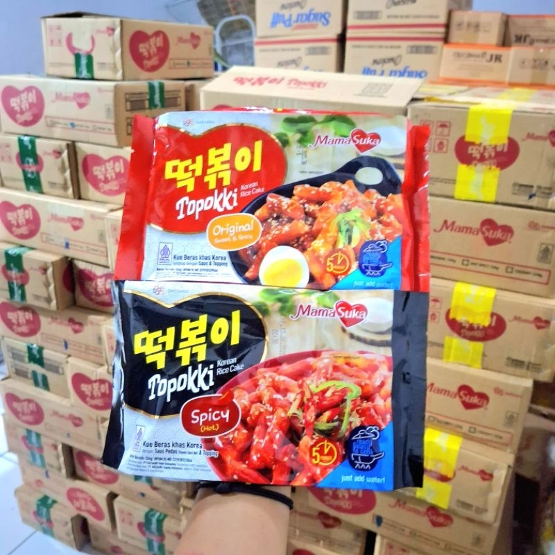 

Topokki Mamasuka Original & Spicy 134gr