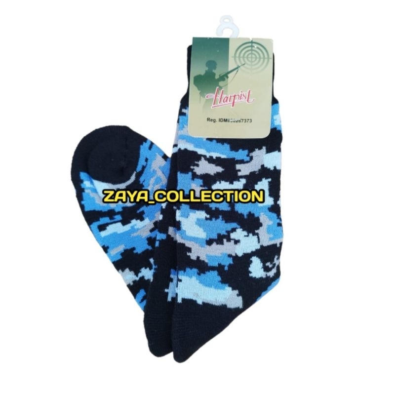 Kaos kaki PDL Loreng TNI AU Harpist - Kaos kaki  PDL Harpist loreng TNI AU tebal