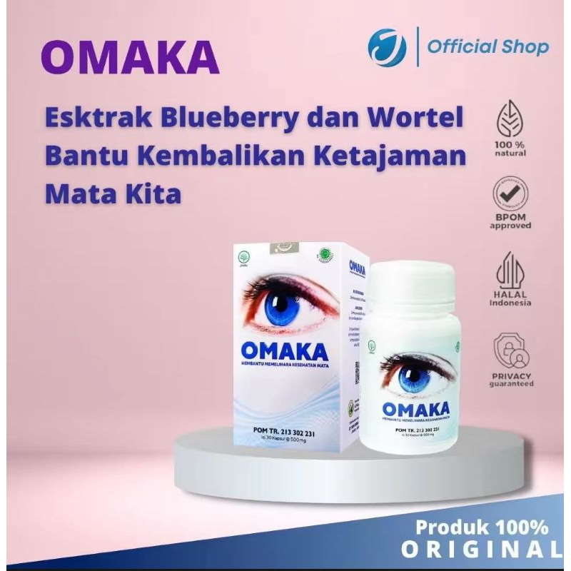 OMAKA Obat Mata Merah Rabun Minus Katarak Silinder Asli