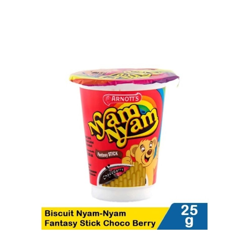 

Arnott's Biscuit Nyam Nyam Fantasy StickChoco Berry 25G