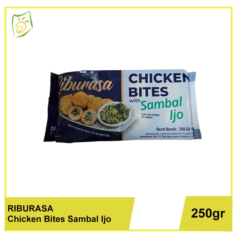 

Riburasa Chicken Bites Sambal Ijo 250gr