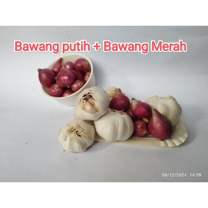 

Paket hemat Bawang putih campur bawang merah banyak pilhan
