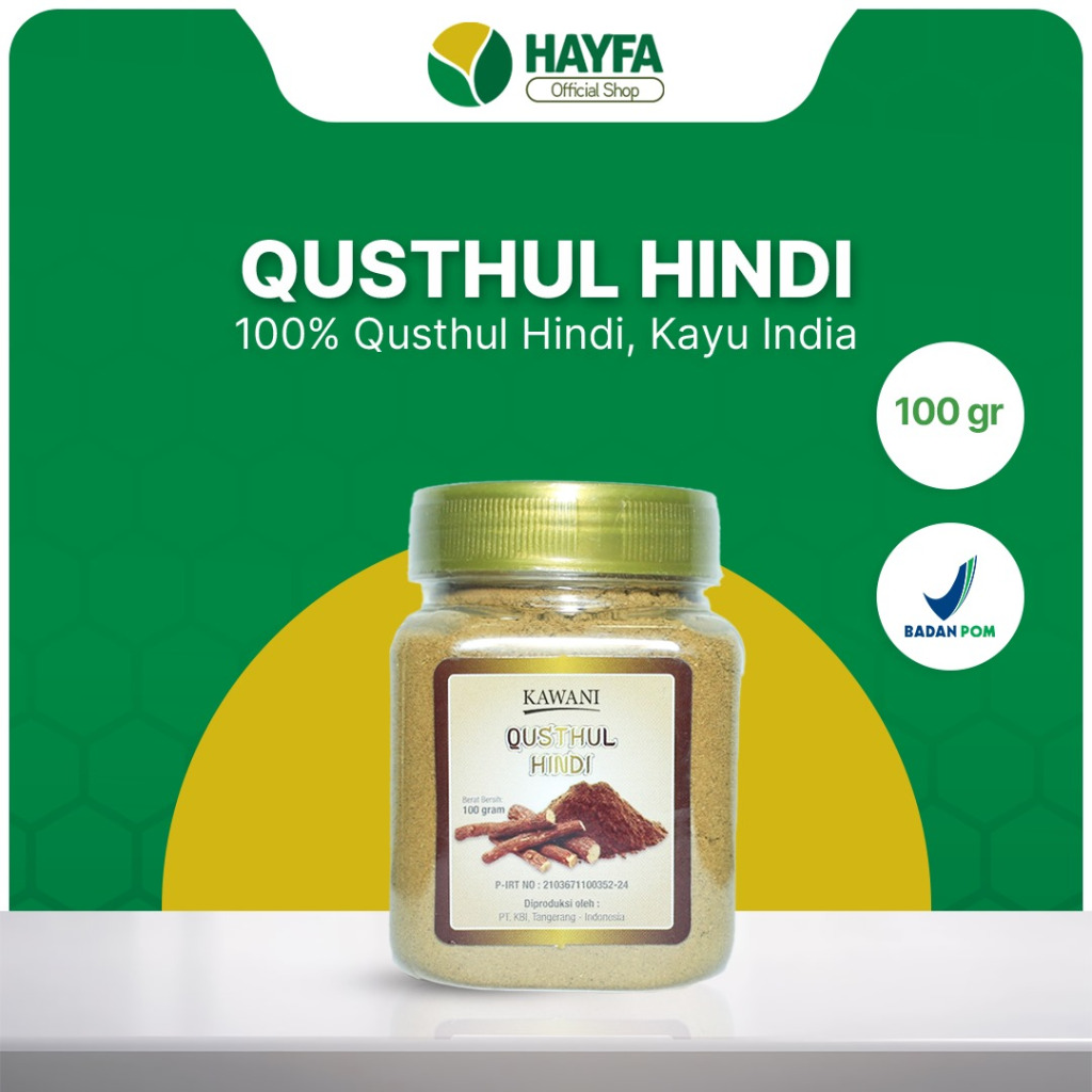 

Qusthul Hindi Asli Bantu Stabilkan Tekanan Darah