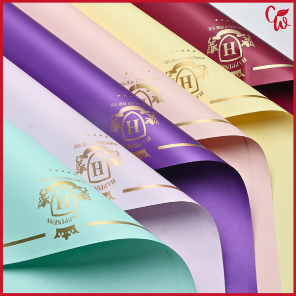 

Kertas Buket List Gold Bunga Cellophane Flower Wrapping Paper Solid Ecer Perlembar KB6117