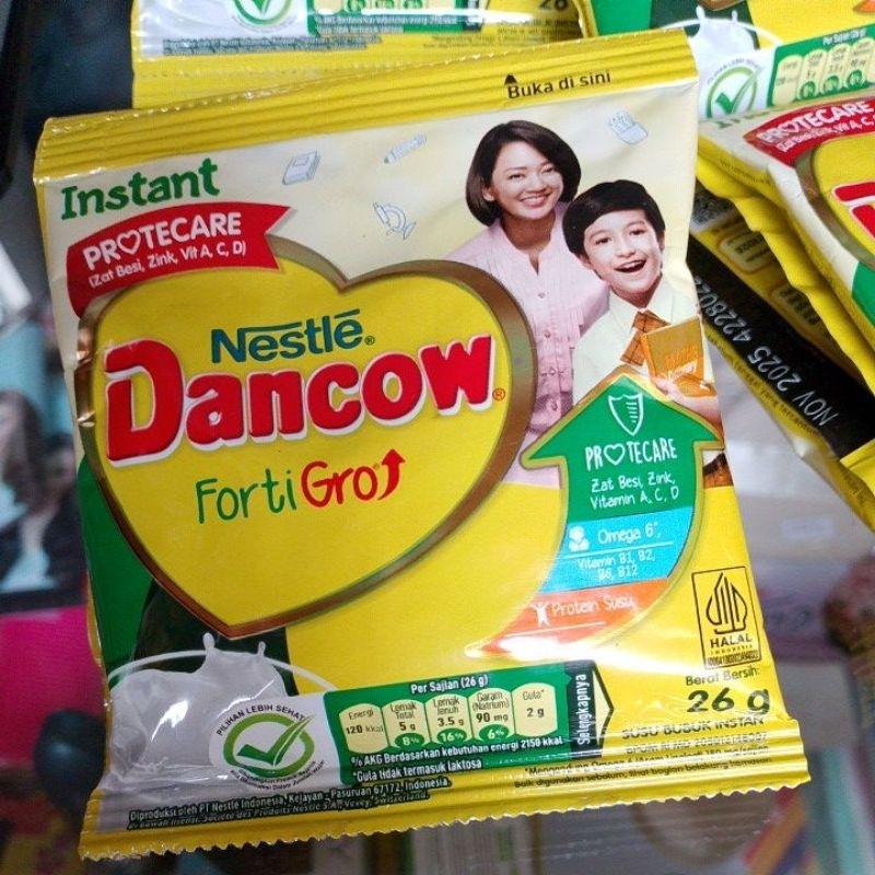 

Dancow FortiGro Vanila Coklat renceng 10 pcs