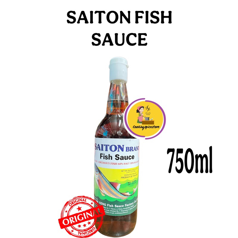 

Saiton Fish Sauce Kecap Ikan Saiton Kecap Saiton 750ml