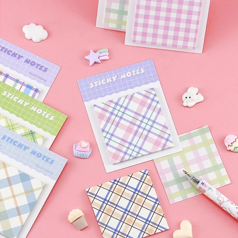 

Sticky Notes Memo Tempel Posh It Aestetic Kotak Cantik SN04