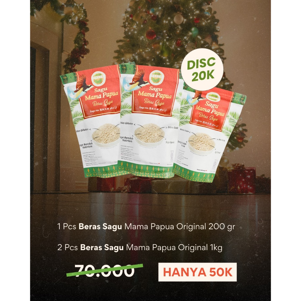 

Bundling Spesial Liburan Original 200gr + Original 1 Kg