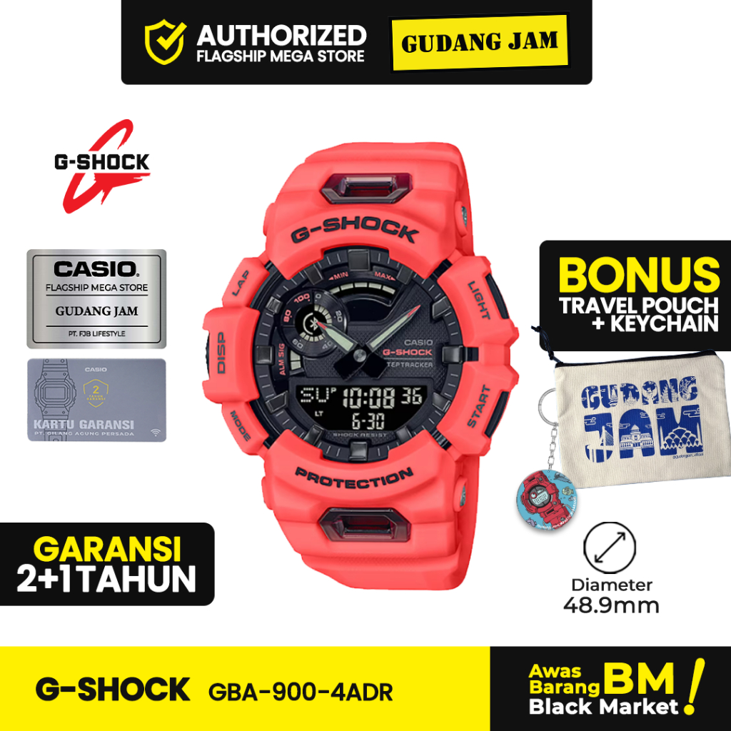 Jam Tangan G-Shock GBA-900-4ADR GBA-900-4A GBA-900 GBA900 GBA 900