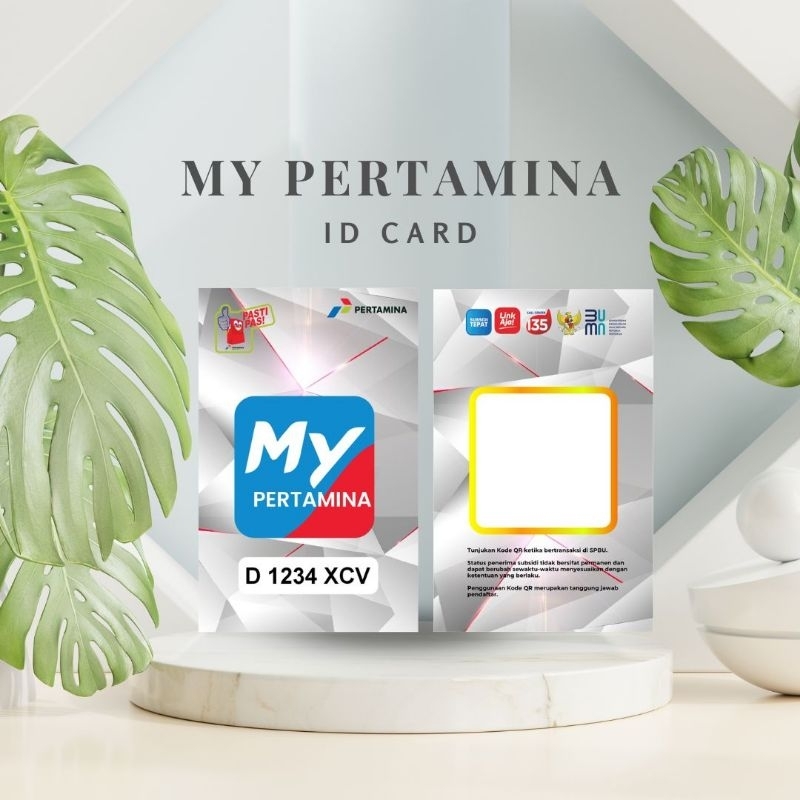 

Kartu My Pertamina Bahan PVC