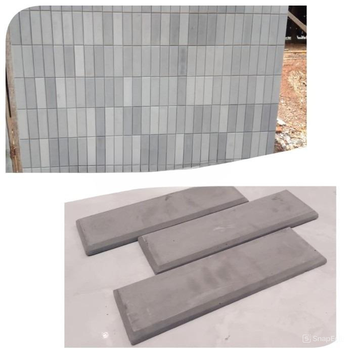 TERBARU Bata Tempel Bevel abu press