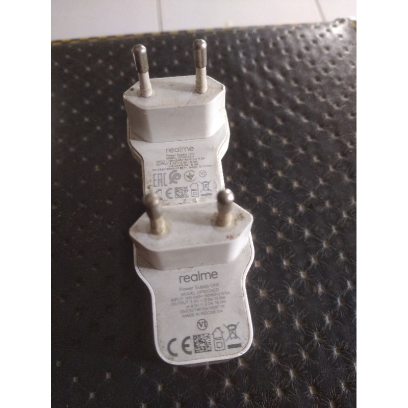 BATOK / KEPALA CHARGER REALME 18 WATT ORI COPOTAN