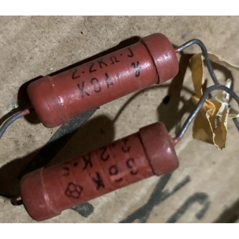 Resistor 2K2 3W 3watt original KOA japan pengganti 2watt
