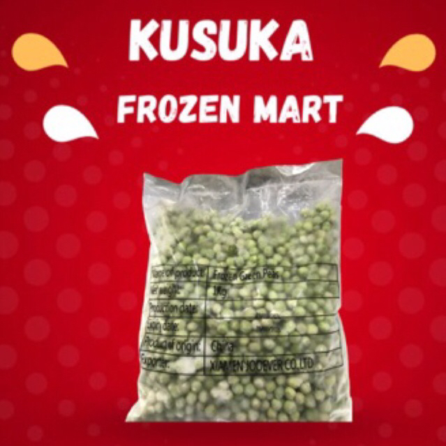 

FROZEN GREENPEAS KACANG POLONG 1KG