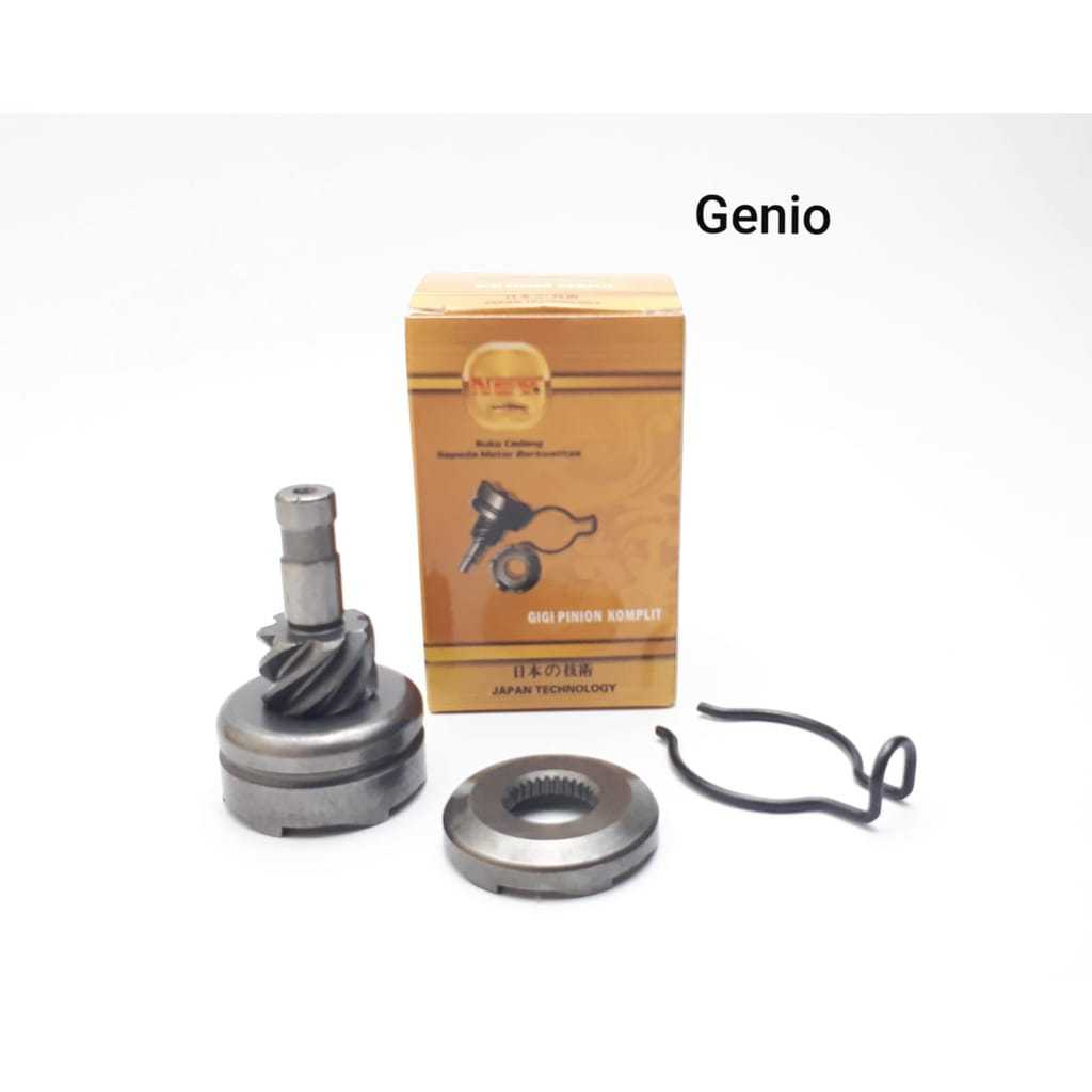 Gigi Pinion Assy Komplit Gear Engkol Kick Stater Selahan Karbu Gigi Stater Pinion Honda Genio NGY GO