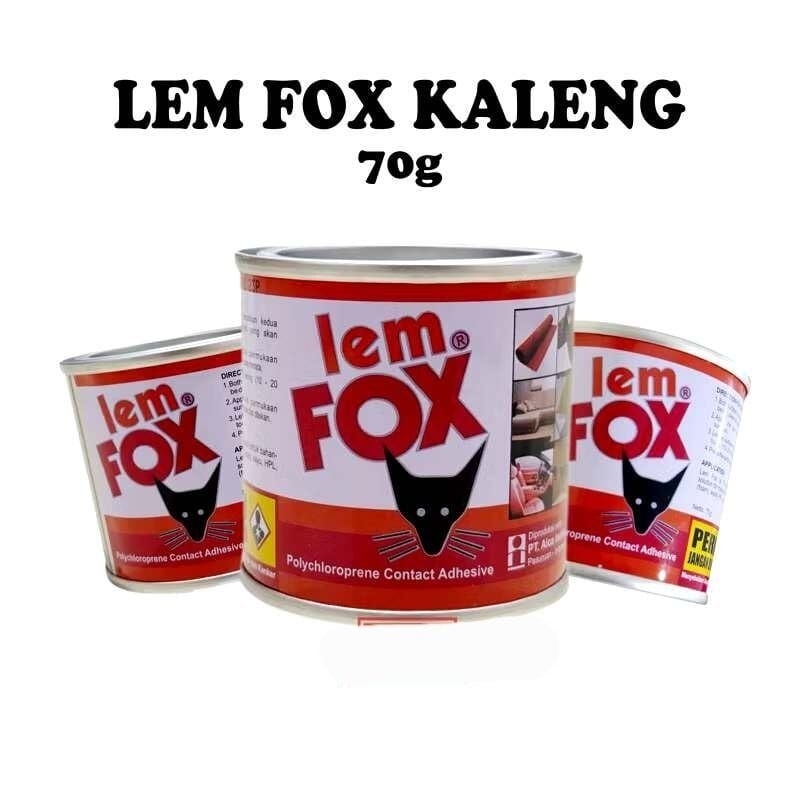 

LEM FOX Kaleng Merah 70g