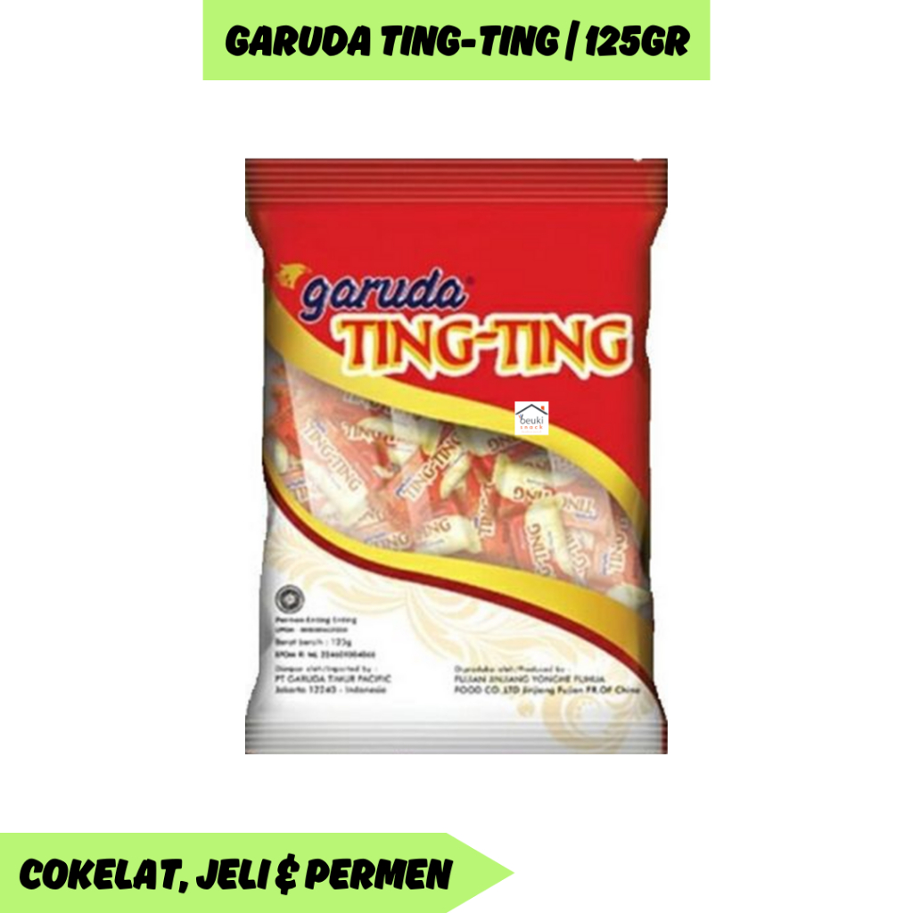 

Garuda Ting-Ting Permen Kacang dan Gula Kemasan Pack