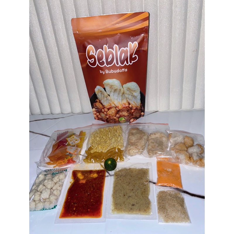 

Seblak Instan by Bubudaffa Bumbu Organik Po 3harian