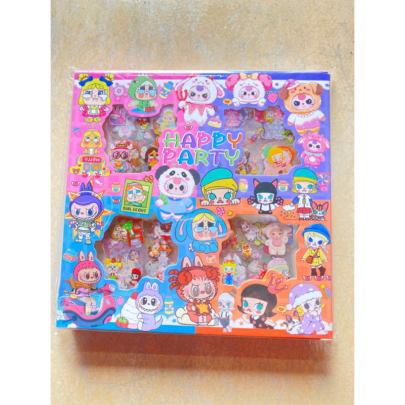 

Stiker MOMO LABUBU/ Stiker MOMO isi 100 pcs