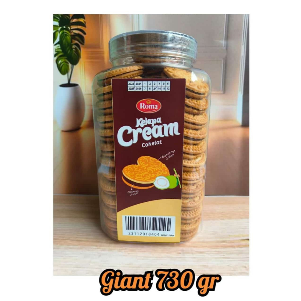 

Roma Kelapa Cream Cokelat 730 gr