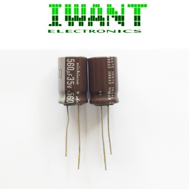560UF35V 560UF35V ELCO 560UF 35V KAPASITOR 560UF35V 105* NICHICON
