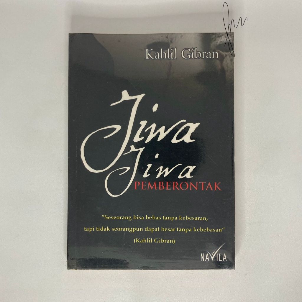 PRELOVED KAHLIL GIBRAN - JIWA-JIWA PEMBERONTAK