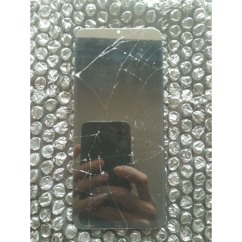 lcd tc retak original cabutan hp Realme C11 2020.