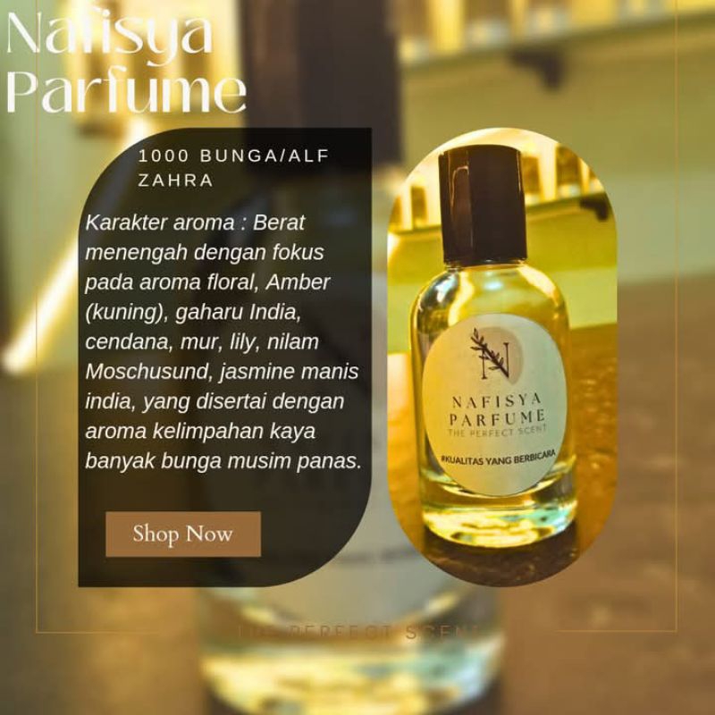Nafisya Parfume 1000 Bunga Alf/Zahra