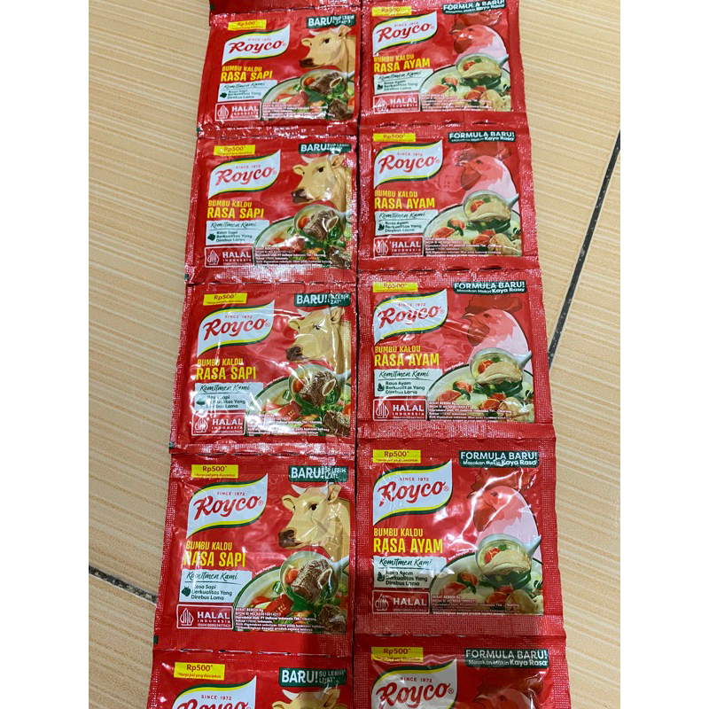 

Royco renceng isi 12 sachet