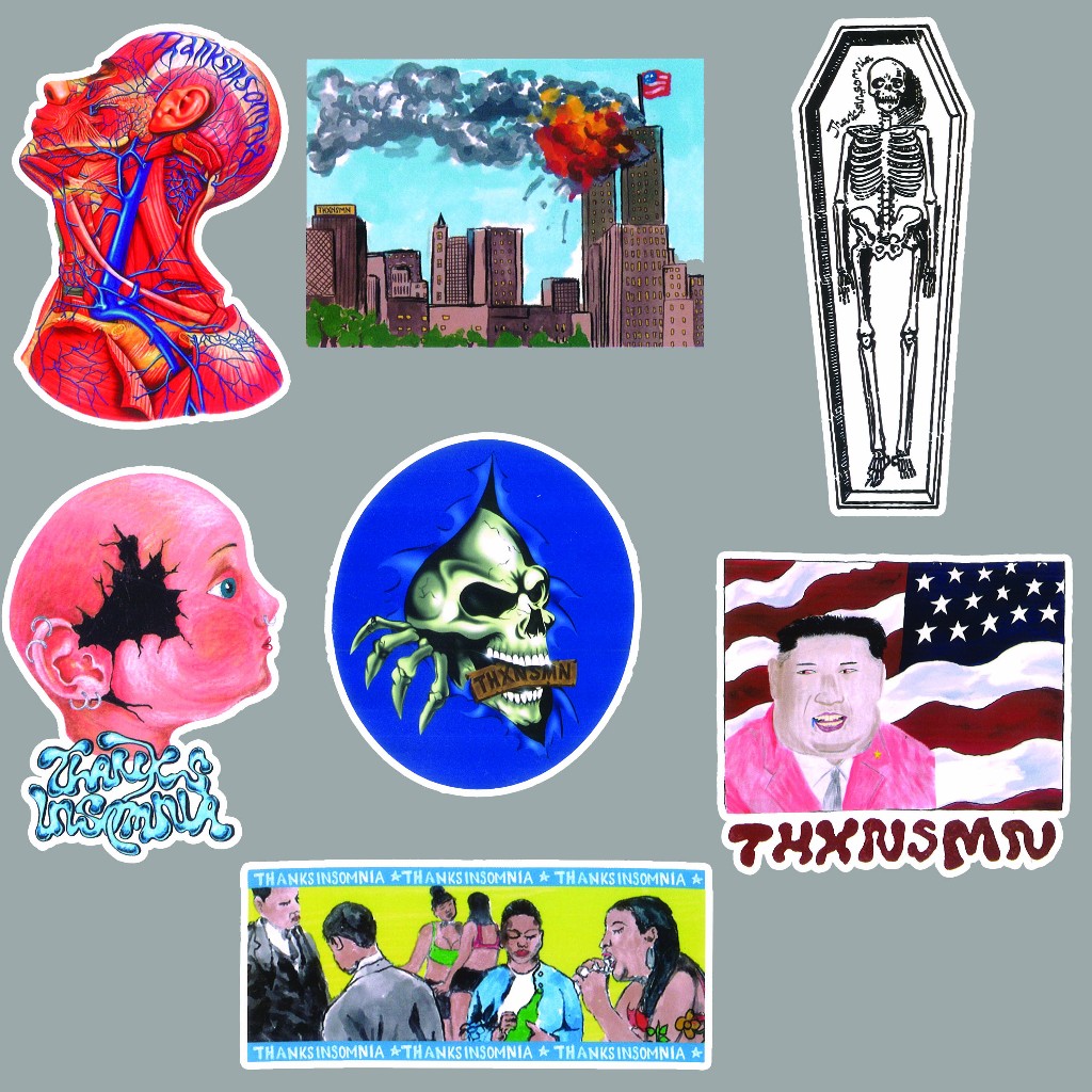 

Sticker Thankinsomnia C | Sticker Pack | Sticker Pack | Stiker Laptop | Stiker Koper