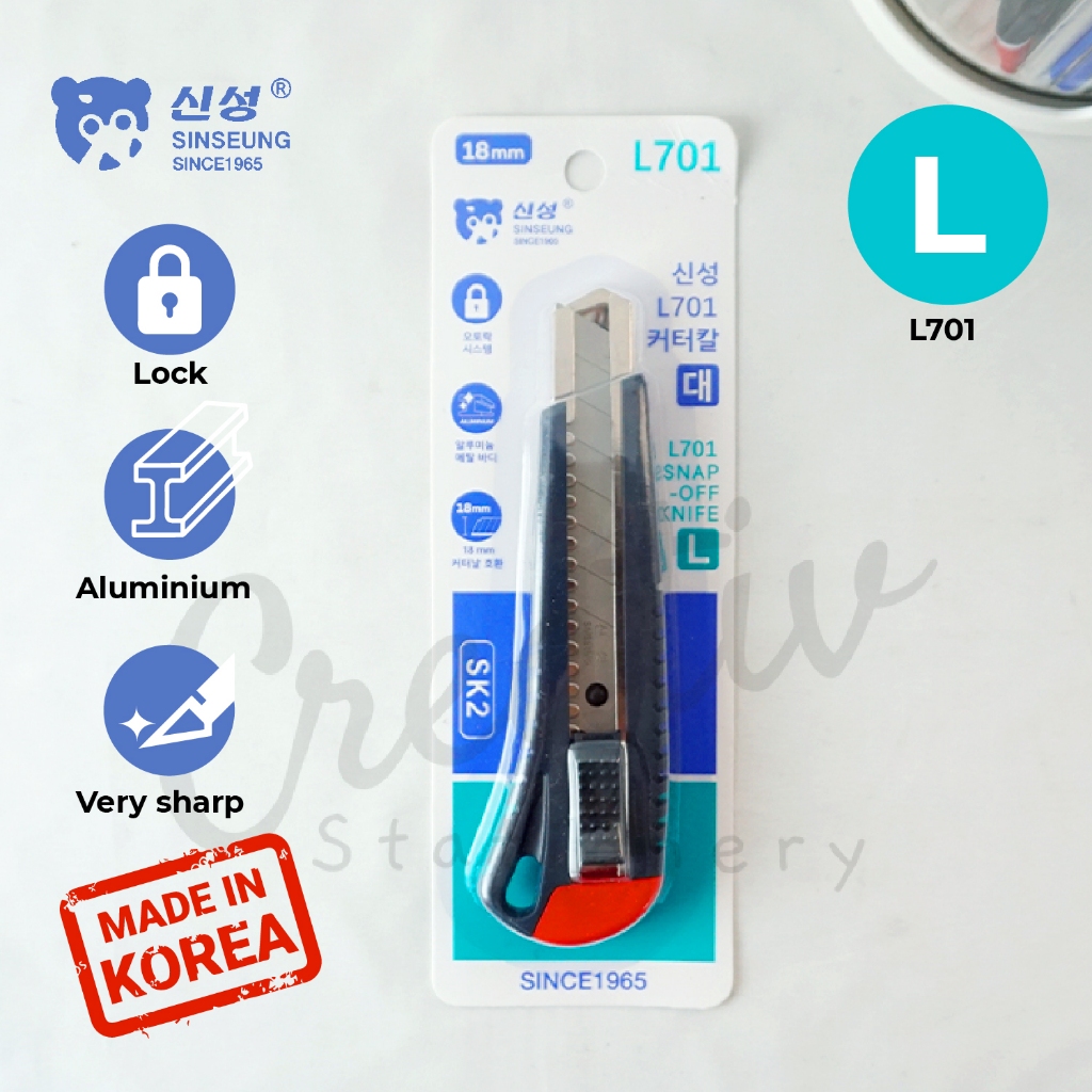 

Sinseung Cutter Knife Besar L701 ABS