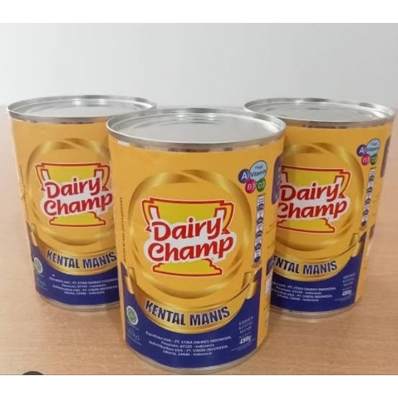 

Susu Dairy Champ Kental Manis 480ml 1pc