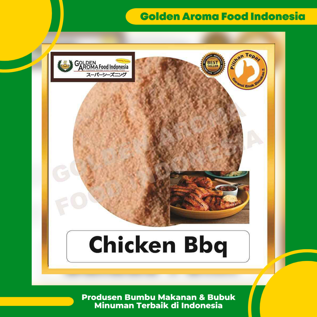 

Bumbu Tabur Rasa BBQ Ayam 1kg, Jual Bubuk Tabur Chicken Barbeque Powder Murah Enak Aman Terbaik