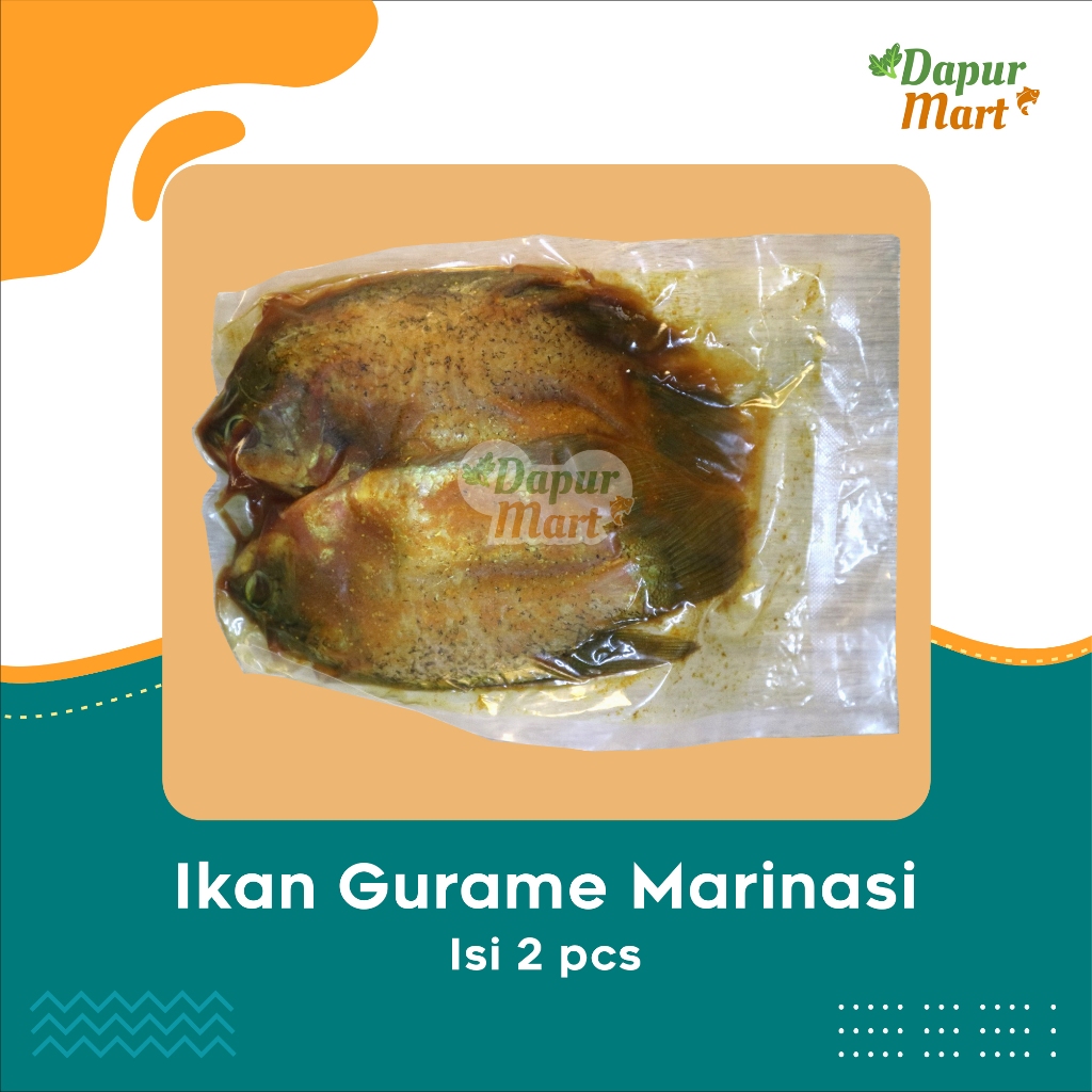 

Ikan Gurame Marinasi Bumbu Pilihan 2 Pcs