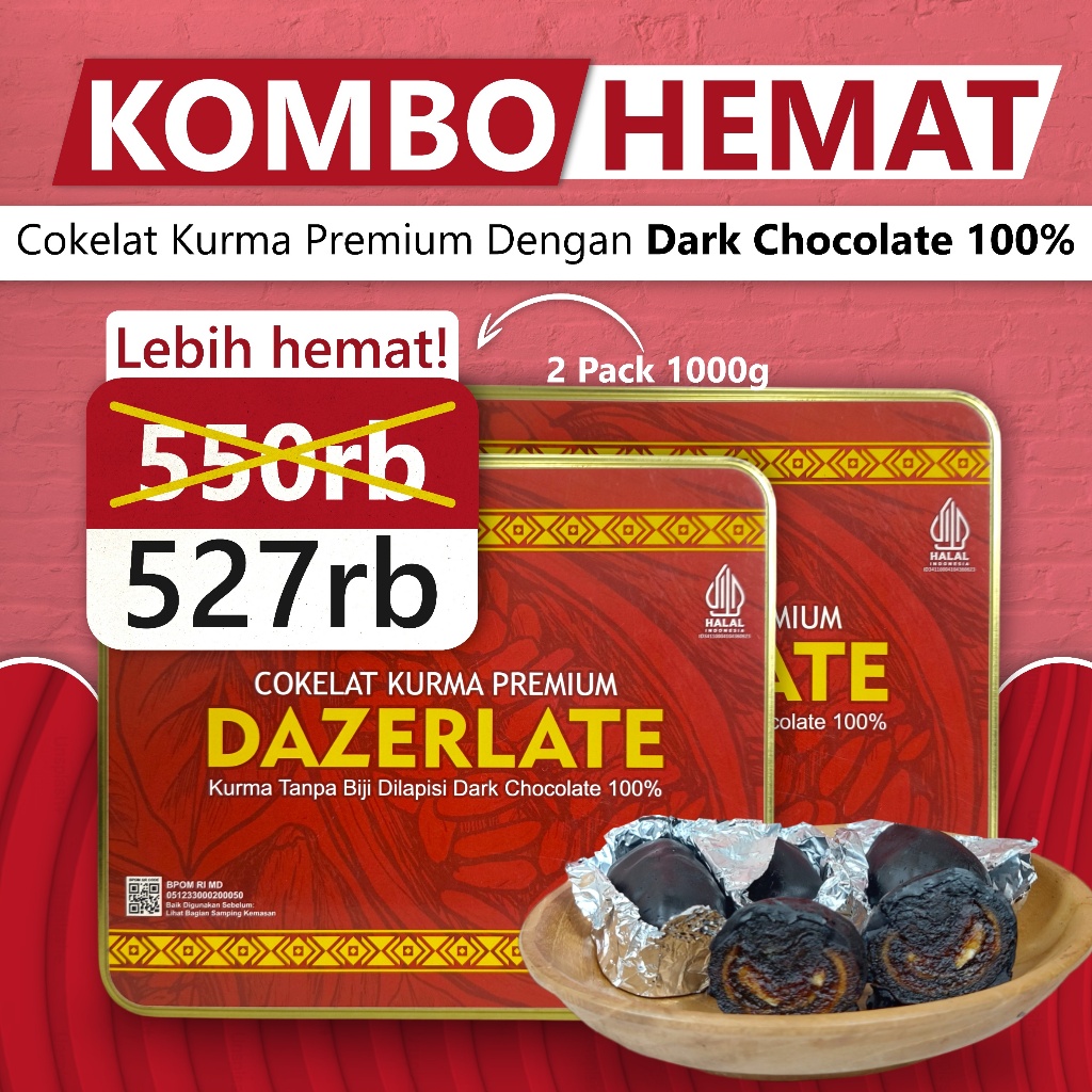 

Kombo Hemat Dazerlate - 1000gx2