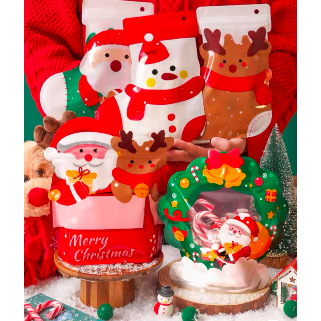 

Pouch Natal Ziplock Bag Christmas hampers natal suvenir