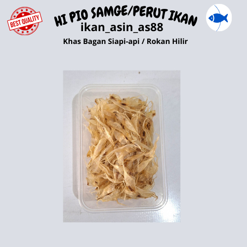 

HI PIO SAMGE / IKAN KEPALA BATU PERUT IKAN KERING / HI PIO