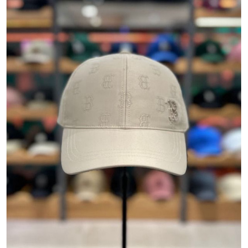 PO MLB Classic Monogram Tonton 3D Embo Jacquard Structure Ball Cap