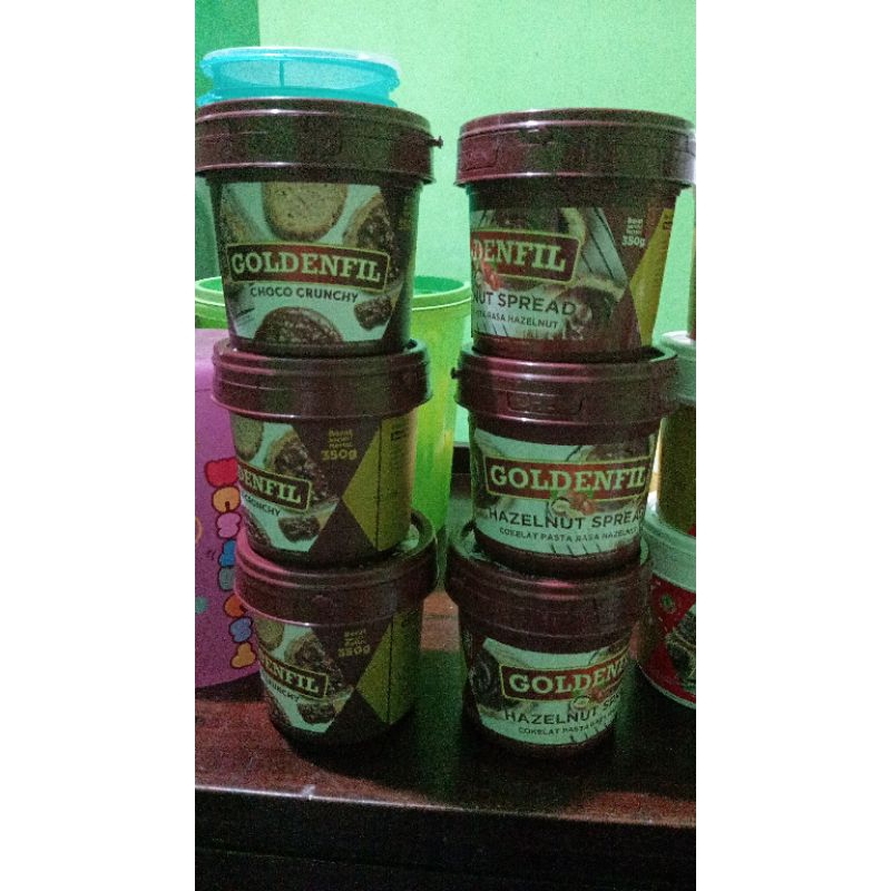 

GOLDENFIL 350GRAM CHOCO CRUNCHY HAZELNUT SPREAD