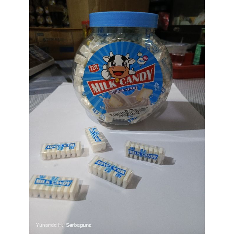 

( 1 TOPLES ISI 100 PCS ) PERMEN MILK SUSU Rp.1000