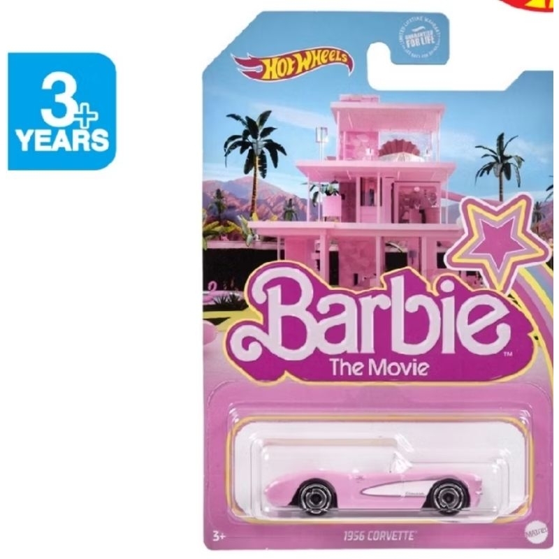 hotwheels barbie movie 1955 corvette
