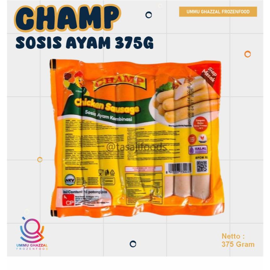 

CHAMP SOSIS AYAM 375 GRAM