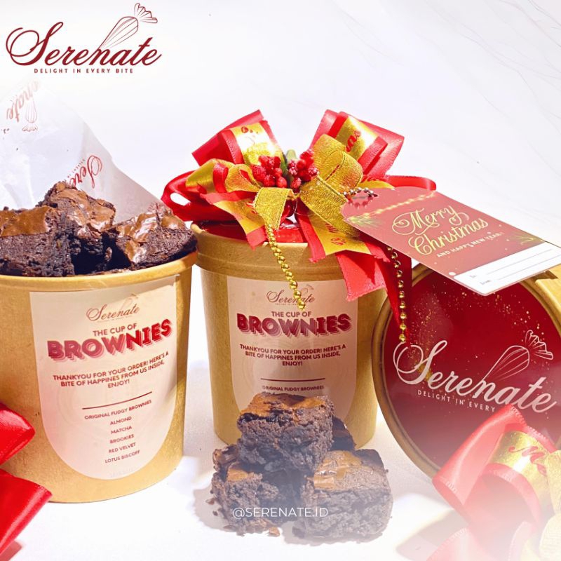 

[Tambahan Packaging] Pita dan Hangtag Hampers Brownies Bites