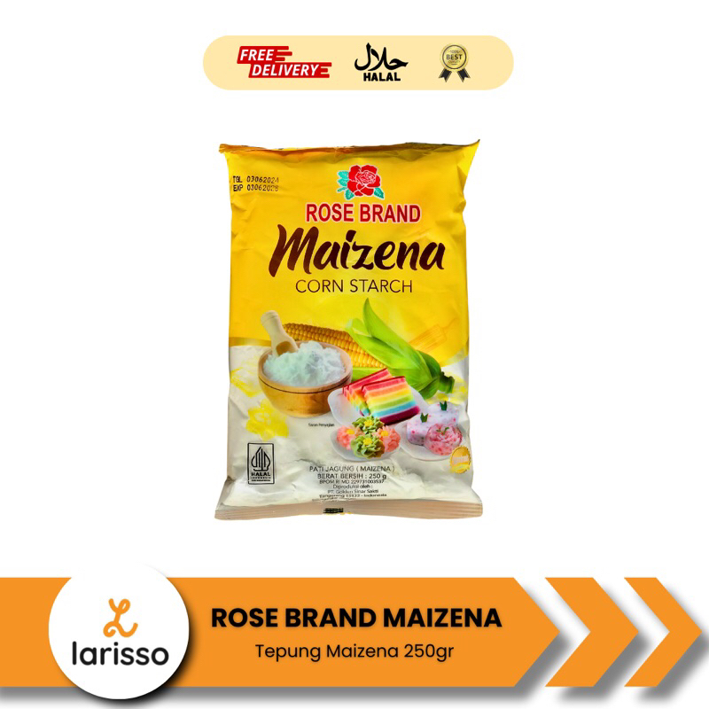

Rose Brand Tepung Maizena 250gr - Corn Starch / Tepung Maizena