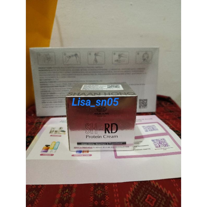 SHRD Protein Cream | Moisturizer & Vitamin Rambut | Hair Care Rambut