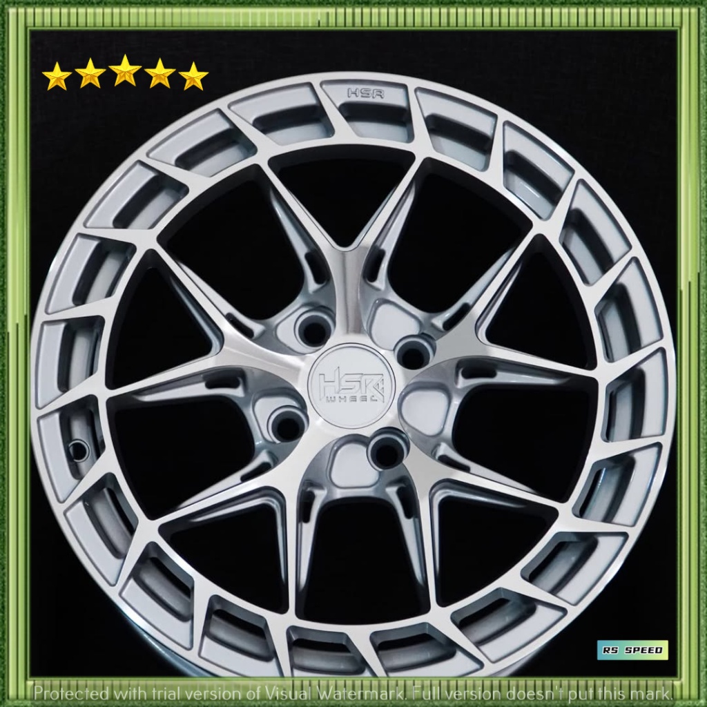 Velg Pelg Mobil Racing Untuk Honda Jazz Honda City Hatchback Suzuki Balneo Ring 16 HSR Lps-Free Ongk